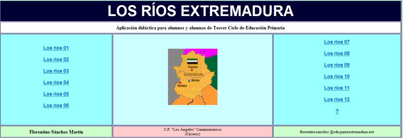 Los ríos de Extremadura | Recurso educativo 34793