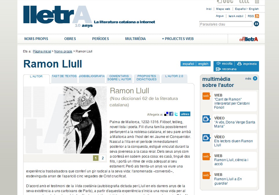 Ramon LLull | Recurso educativo 35353