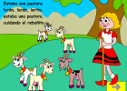 Cuento interactivo: Estaba una pastora | Recurso educativo 36164