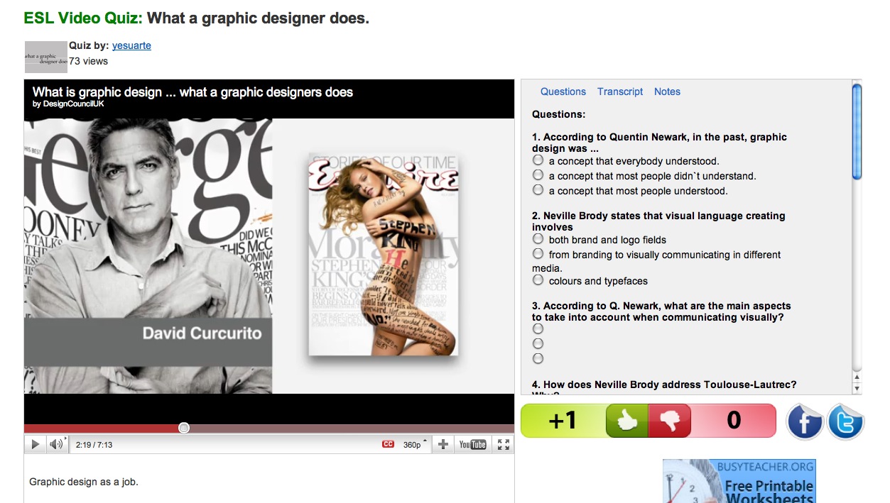 Video: What a graphic designer does | Recurso educativo 39174