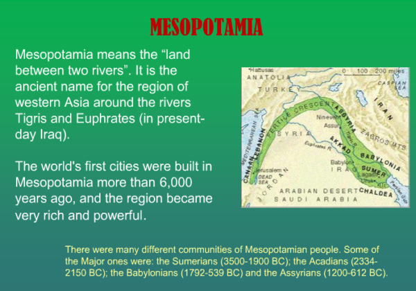 Mesopotamia | Recurso educativo 40581