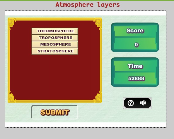 Atmosphere layers | Recurso educativo 41927