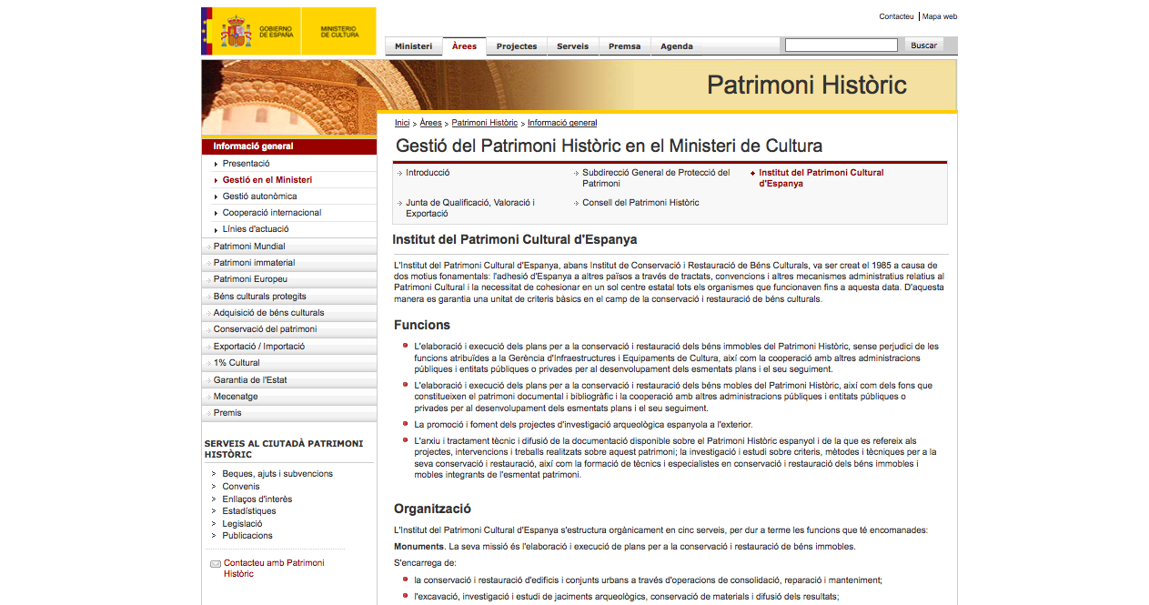 Institut del Patrimoni Cultural d'Espanya | Recurso educativo 42473