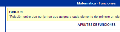 Funciones | Recurso educativo 44353