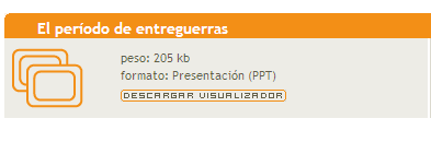 El período de entreguerras | Recurso educativo 44431