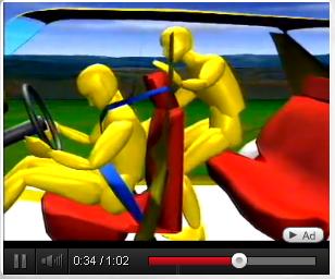 Simulación del uso del cinturón de seguridad | Recurso educativo 44997