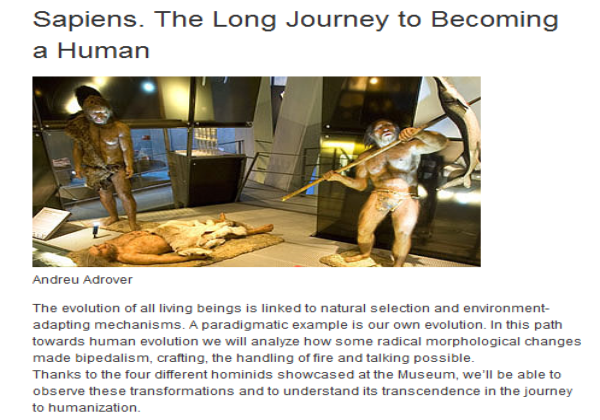 Sapiens: The long journey to becoming a human | Recurso educativo 45559