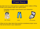 Common and proper nouns | Recurso educativo 46626