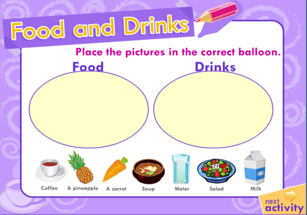 Food and drinks | Recurso educativo 47034