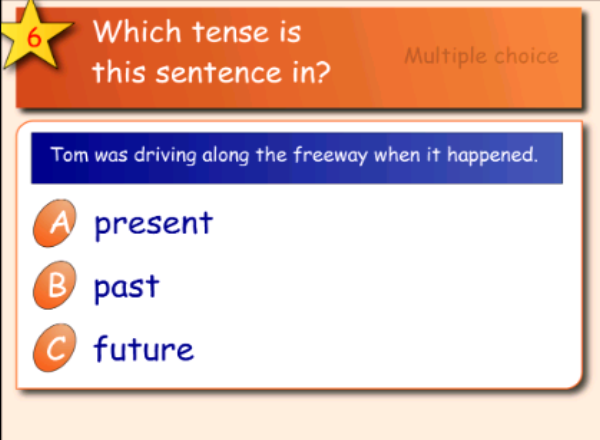 Tense in a sentence | Recurso educativo 47462