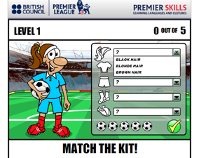 Game: Match the kit! | Recurso educativo 47530