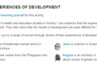 Women and sustainable development | Recurso educativo 49356