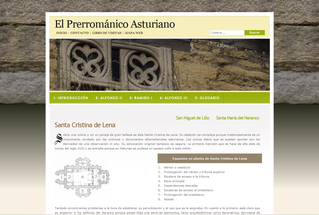 El Prerrománico Asturiano. Santa Cristina de Lena | Recurso educativo 50571