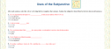 Uses of the Subjunctive | Recurso educativo 53088