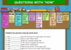 Questions with how | Recurso educativo 54190