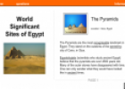 World significant sites of Egypt | Recurso educativo 54209