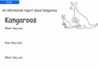 Let's write about kangaroos | Recurso educativo 54289