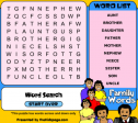 Family word search | Recurso educativo 57995