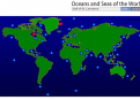 Map quiz: Oceans and seas of the world | Recurso educativo 58733