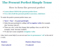How to form the present perfect | Recurso educativo 60360