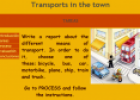 Webquest: Transports in the town | Recurso educativo 10022