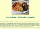 Full English Breakfast | Recurso educativo 10427
