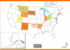 USA Puzzle Map | Recurso educativo 14528
