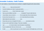Health problems | Recurso educativo 19074