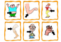 Body Parts Flashcards (set 2) | Recurso educativo 19291