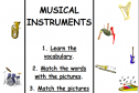 Musical instruments | Recurso educativo 22790