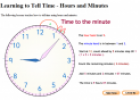 Hours and minutes (lesson) | Recurso educativo 26576