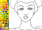 ¡A Colorear!: Cara de Geisha | Recurso educativo 27389