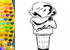 ¡A Colorear!: Postre helado | Recurso educativo 28936