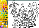 ¡A Colorear!: Banda de música | Recurso educativo 29012