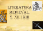 Literatura Medieval. S. XII i XIII | Recurso educativo 64182