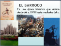 El Barroco | Recurso educativo 68735