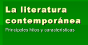 La literatura contemporánea | Recurso educativo 73267