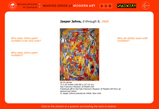 Jasper Johns, 0 through 9 | Recurso educativo 75140
