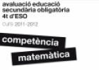 Avaluació eduació secundària obligatòria 4t d'ESO Curs 2011-2012:               Competència matemàtica. Solucionari | Recurso educativo 80744