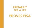 Prepara't per a les proves PISA | Recurso educativo 76165