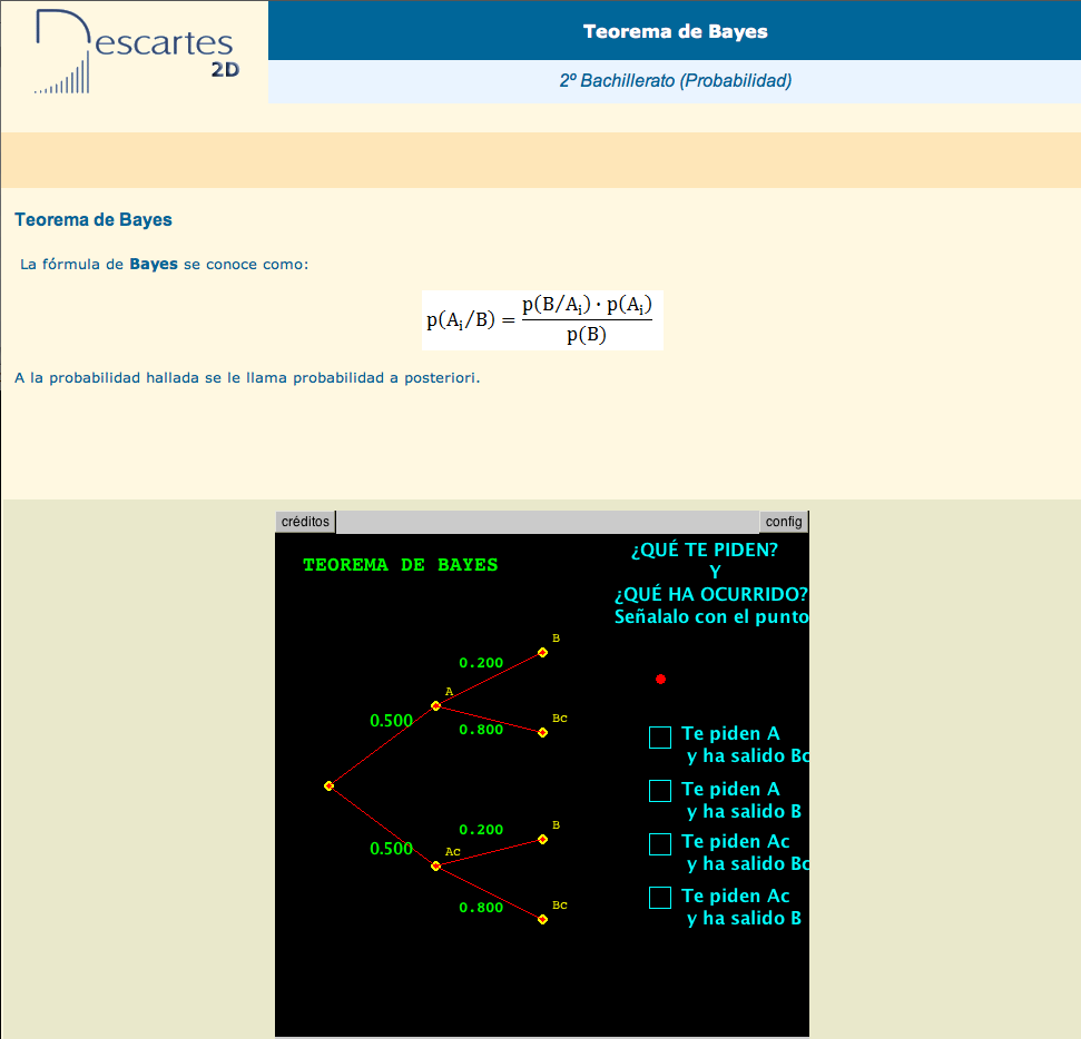 Teorema de Bayes | Recurso educativo 92308