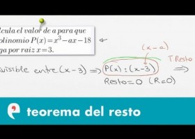 Teorema del Resto (ejercicio 1) | Recurso educativo 107814