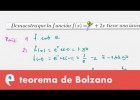 Derivadas: teorema de Bolzano | Recurso educativo 109589