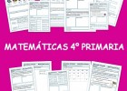 Ejercicios para aprender y repasar Matemáticas en Cuarto de Primaria | Recurso educativo 115340