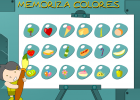 Juego de memorizar colores para desarrollar la memoria en niños de 3 a 6 años : 03 | Recurso educativo 404895