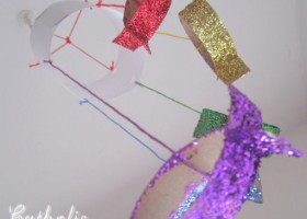 Glittery Jesus Fish Craft- Make a Mobile! | Recurso educativo 613456