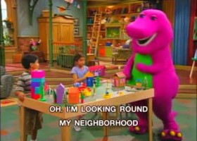 Barney - My Neighborhood Song | Recurso educativo 677271