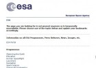 ESA - European Space Agency | Recurso educativo 730883