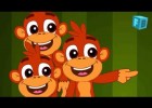 Five Little Monkeys Jumping On The Bed | Children Nursery Rhyme | Songs | Recurso educativo 733914