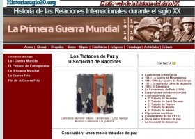 Os Tratados de Paz posteriores á Primeira Guerra Mundial e á Sociedade de Naci | Recurso educativo 749801